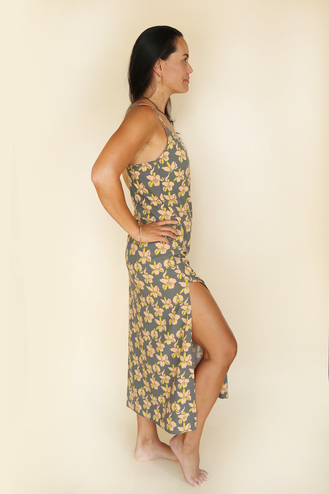 Hina Dress - Island Orchid