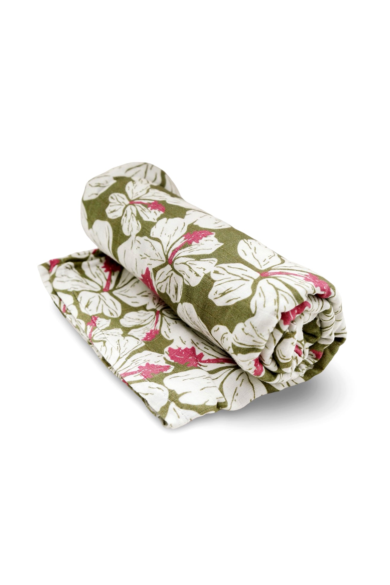 Muslin Swaddle Blanket - Hiblisscus