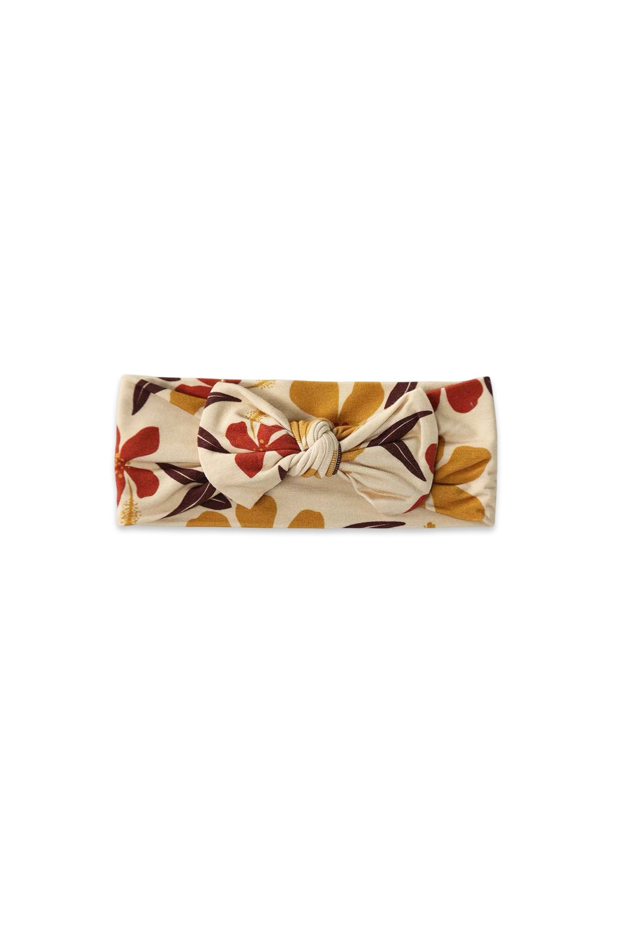 Baby Headband - Autumn Hibiscus