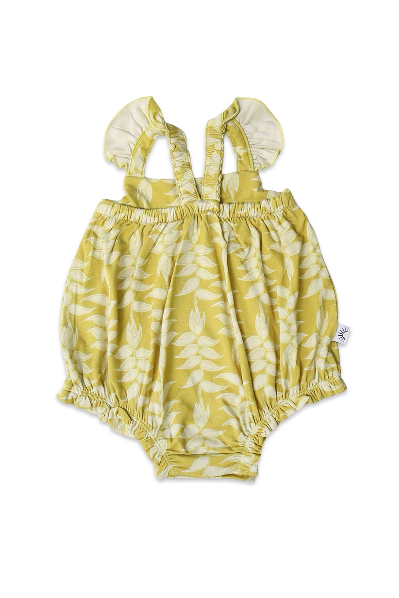 Bubble Romper - Electric Heliconia