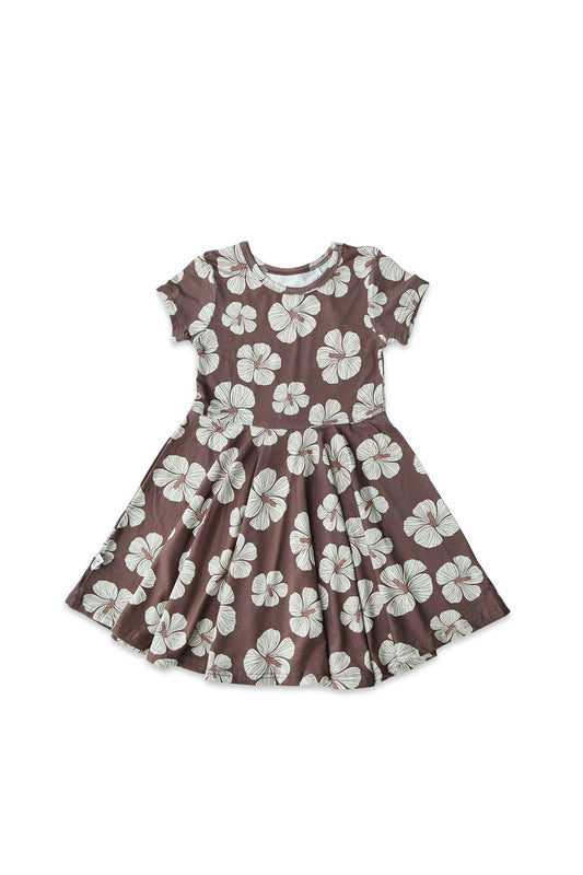 Short Sleeve Twirl Dress - Coco Mele