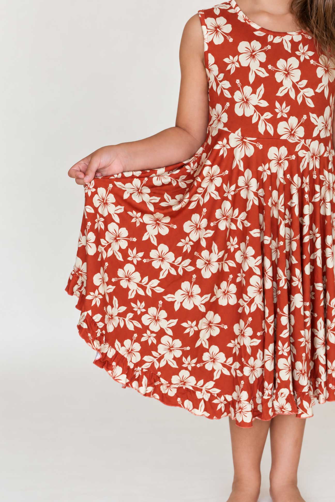 Twirl Dress - Copper Oasis