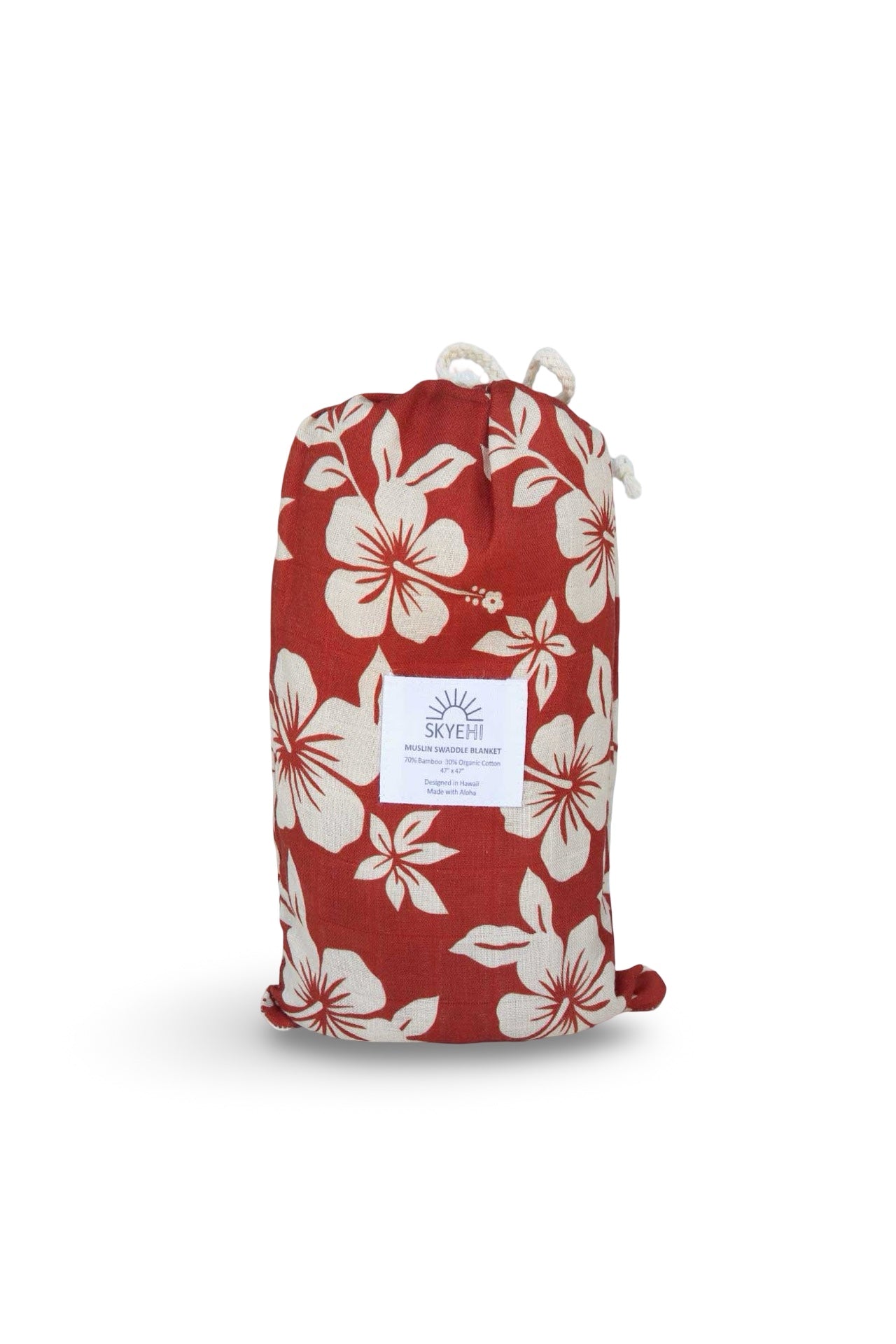 Muslin Swaddle Blanket - Copper Oasis