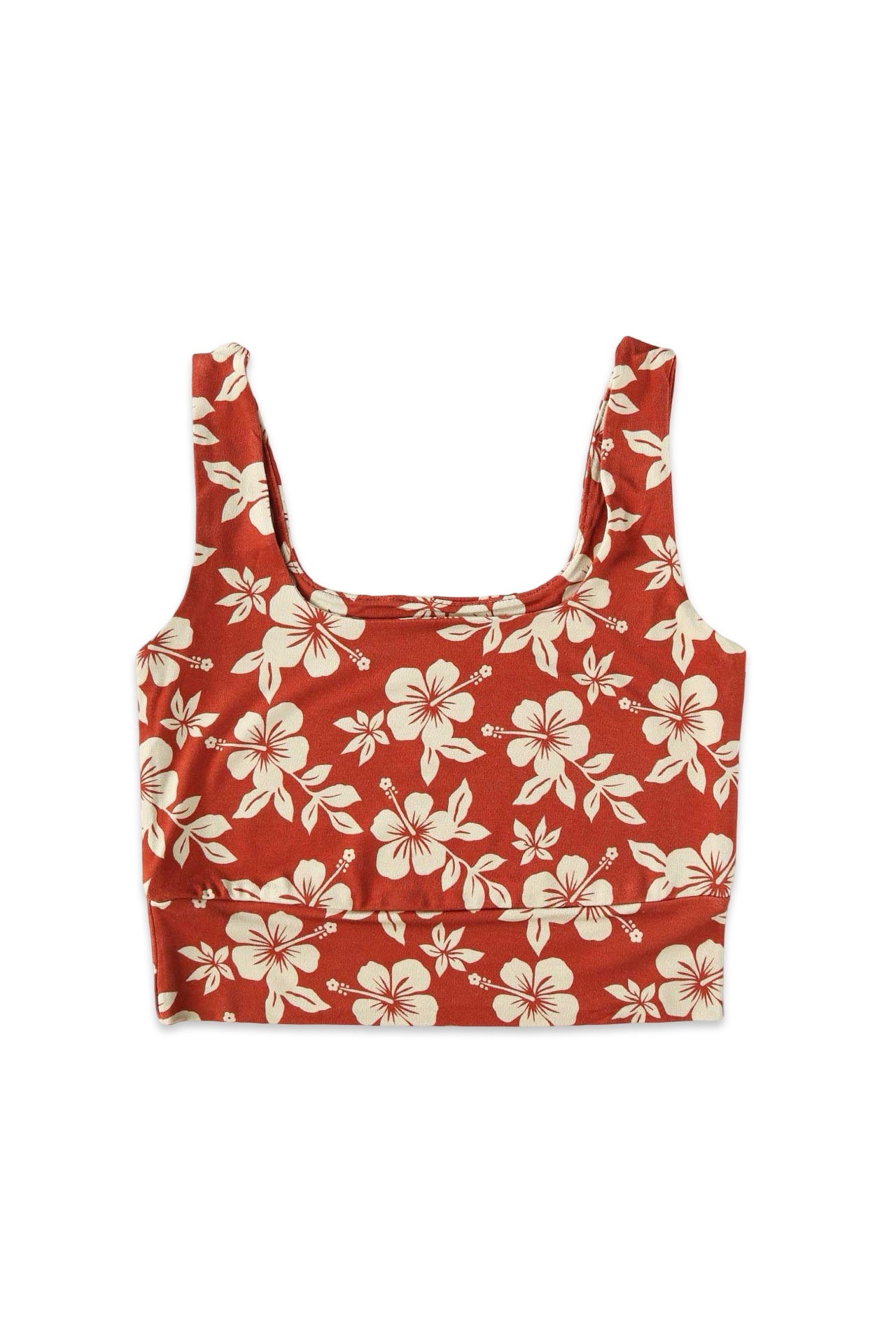 Women's Crop Tank - Copper Oasis