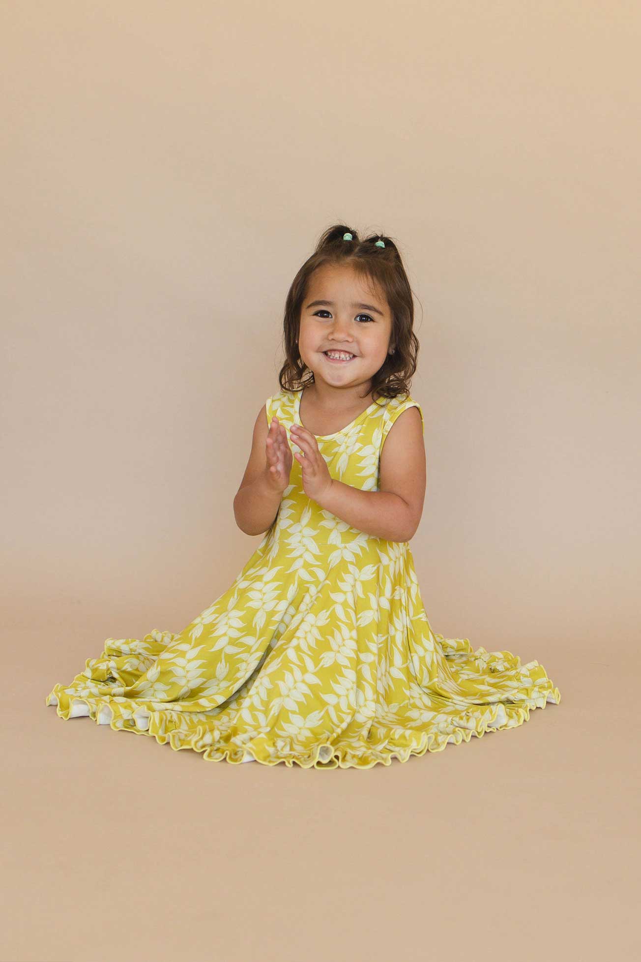 Twirl Dress - Electric Heliconia