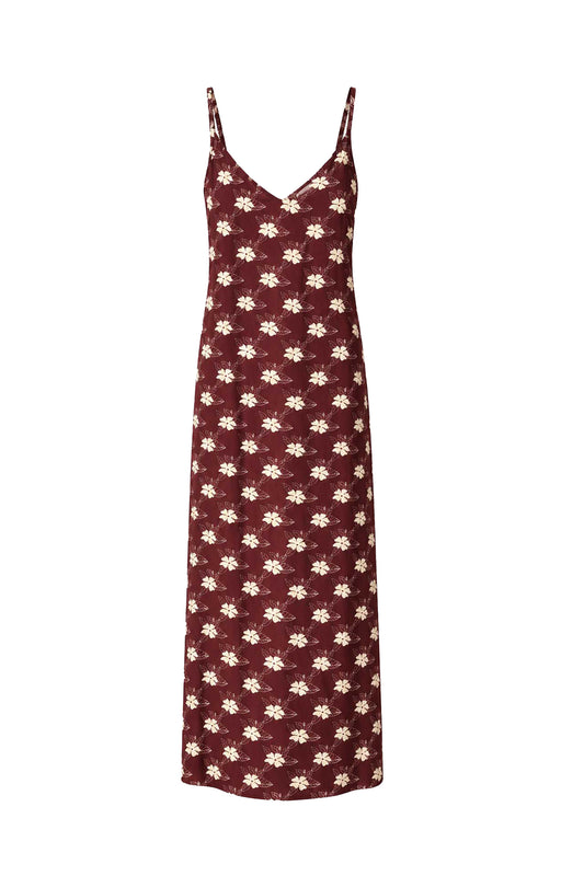 Hina Dress - Mocha Bloom