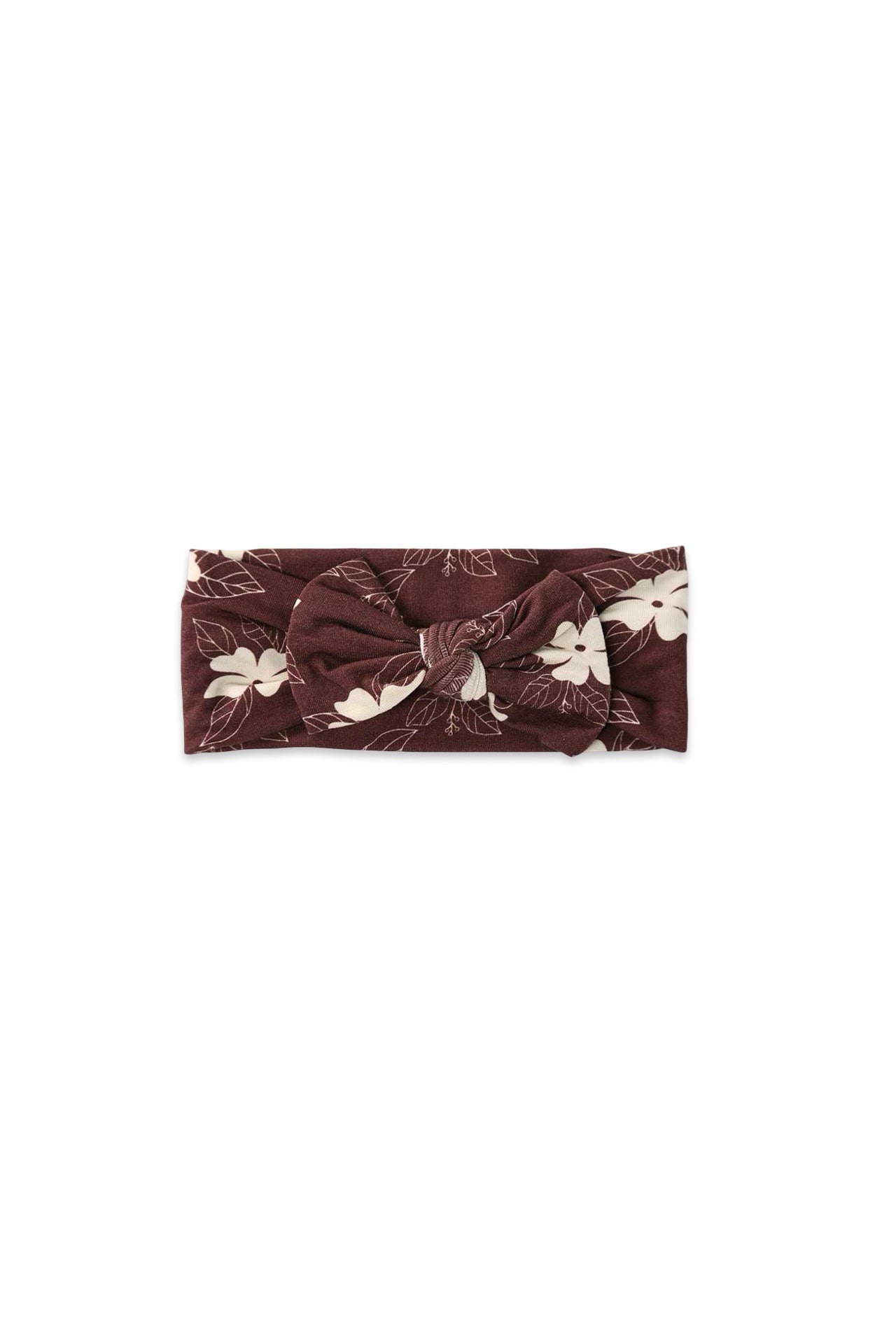 Baby Headband - Mocha Bloom