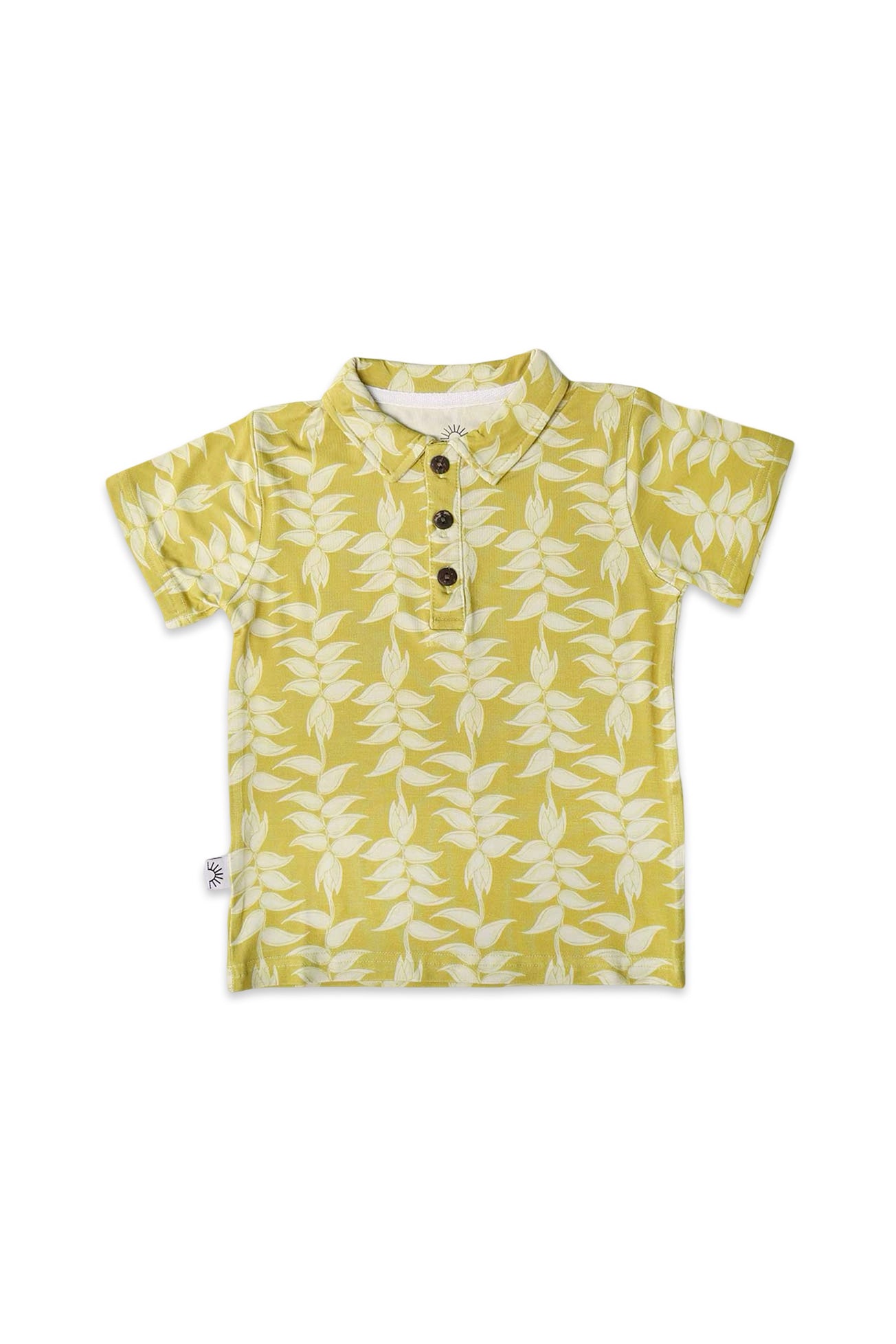 Polo Shirt - Electric Heliconia