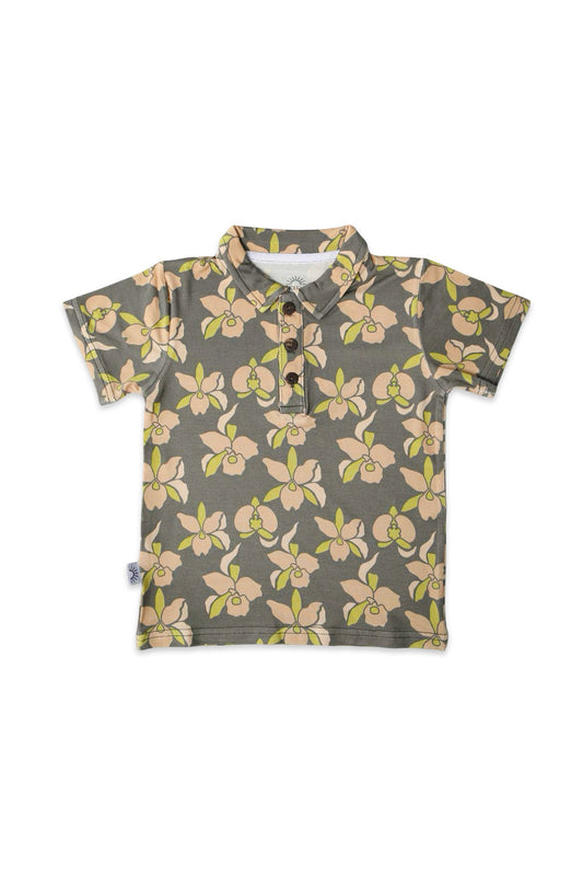 Polo Shirt - Island Orchid
