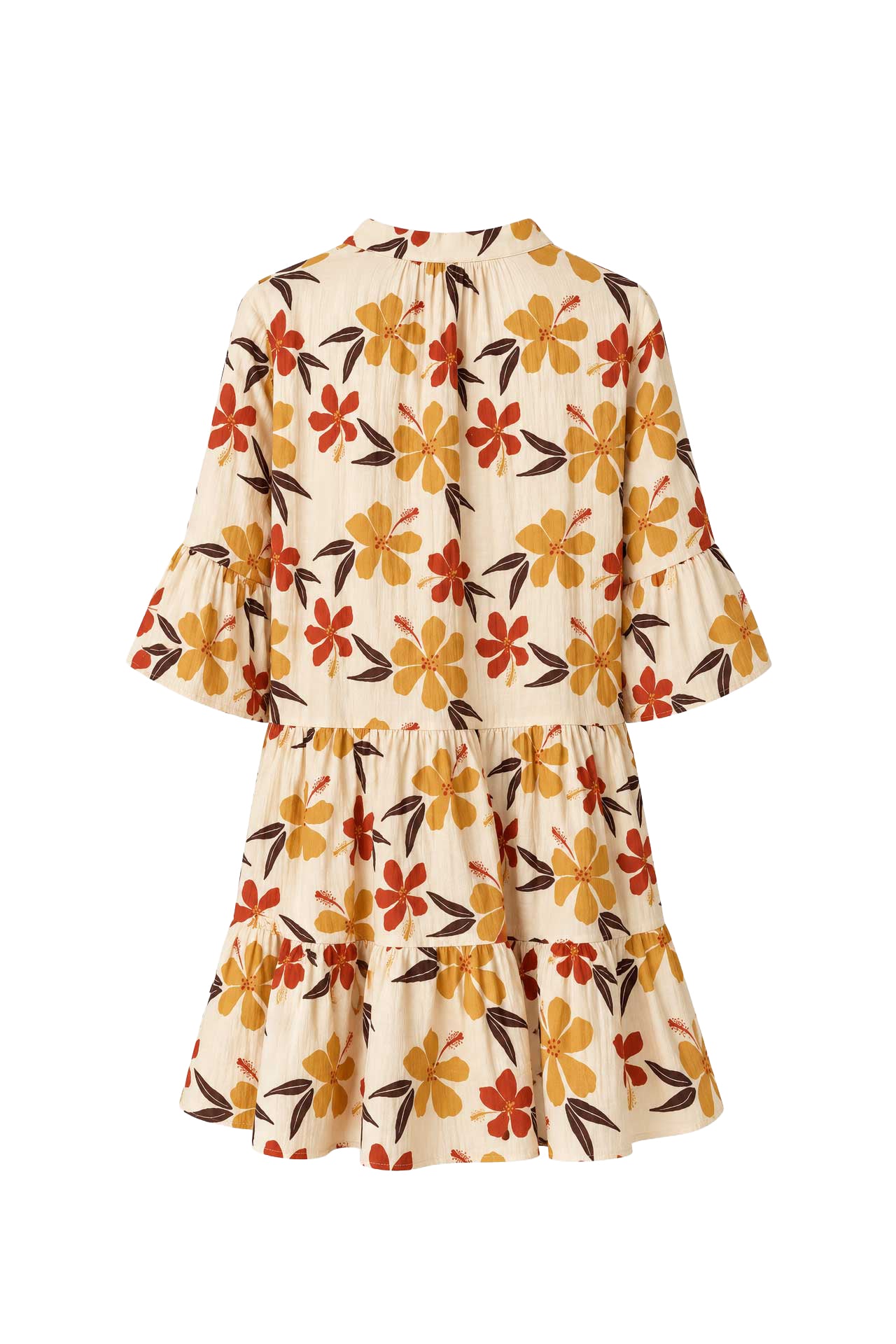 Women's Isla Mini Dress - Autumn Hibiscus