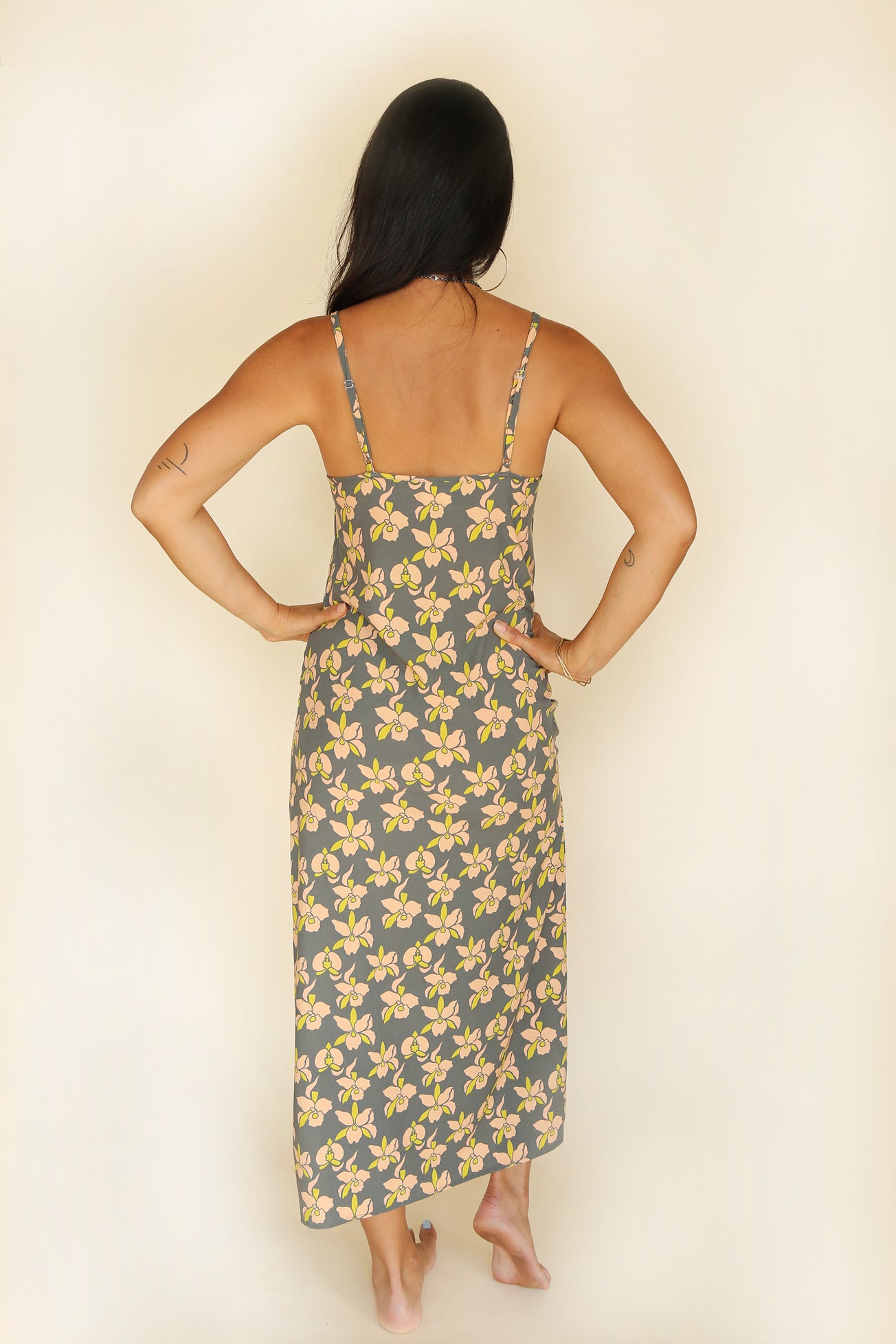 Hina Dress - Island Orchid